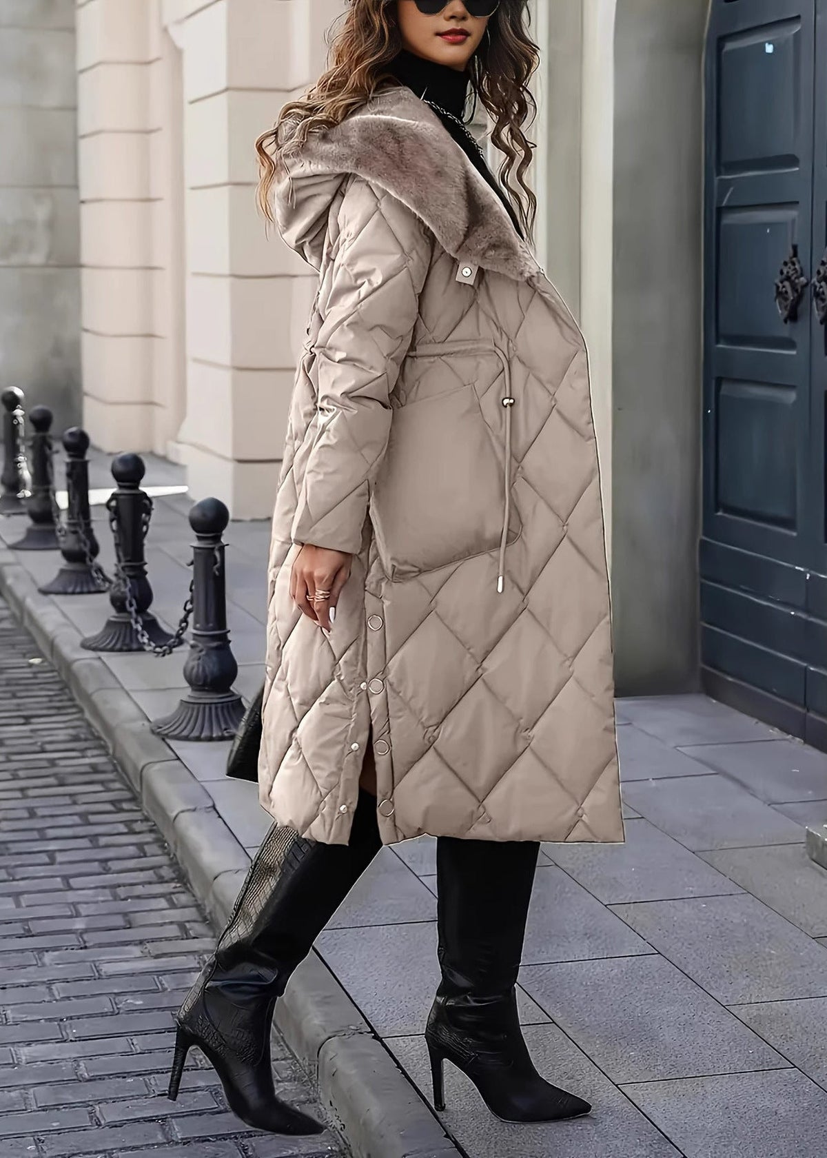 Manteau Hiver Silhouette