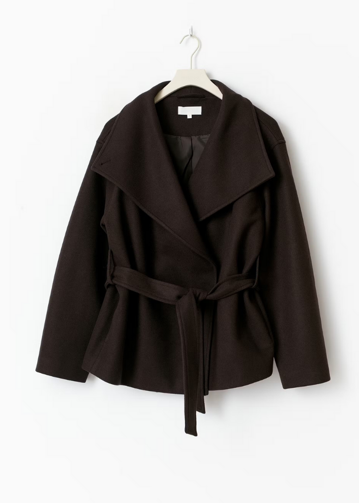 Veste Courte Col Haut