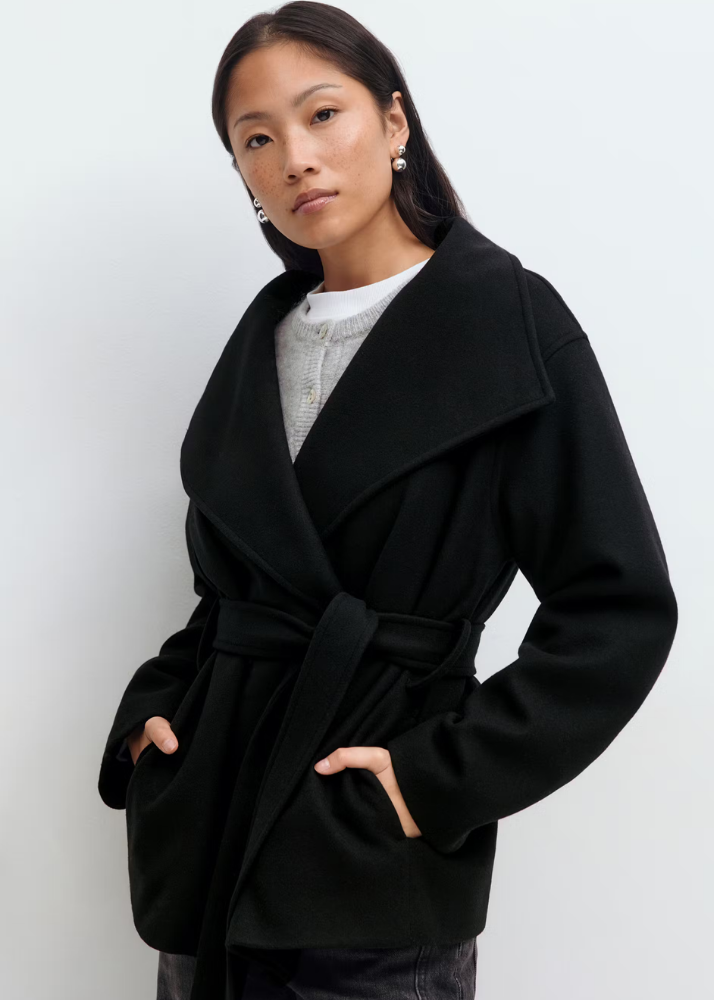 Veste Courte Col Haut