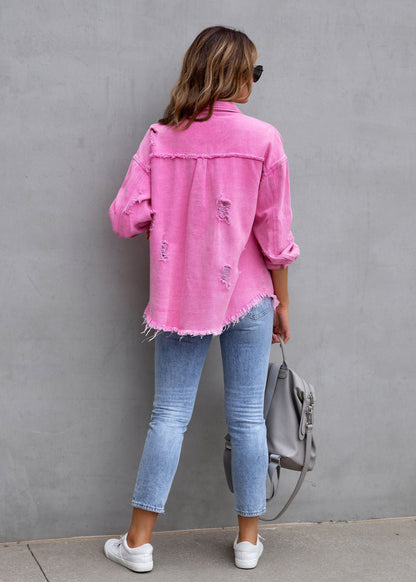 Mi-saison Denim Jacket