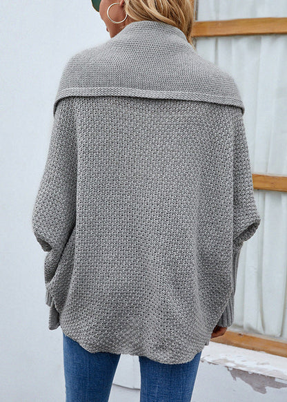 Gilet Oversize en Maille Douce