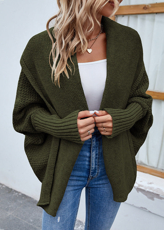 Gilet Oversize en Maille Douce