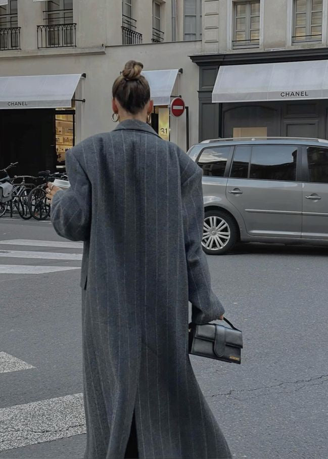 Clava Manteau Rayures