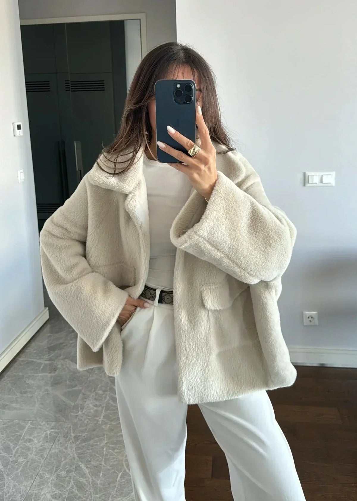 Mila Manteau Fluffy