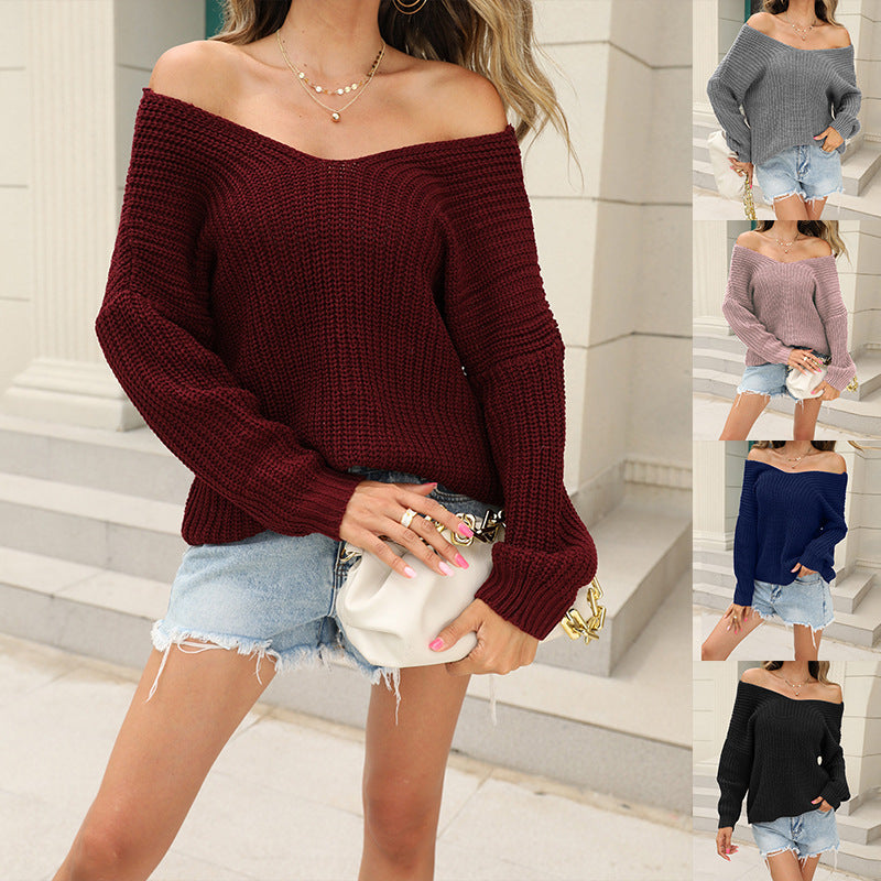 Leisure Versatile Knitted Top