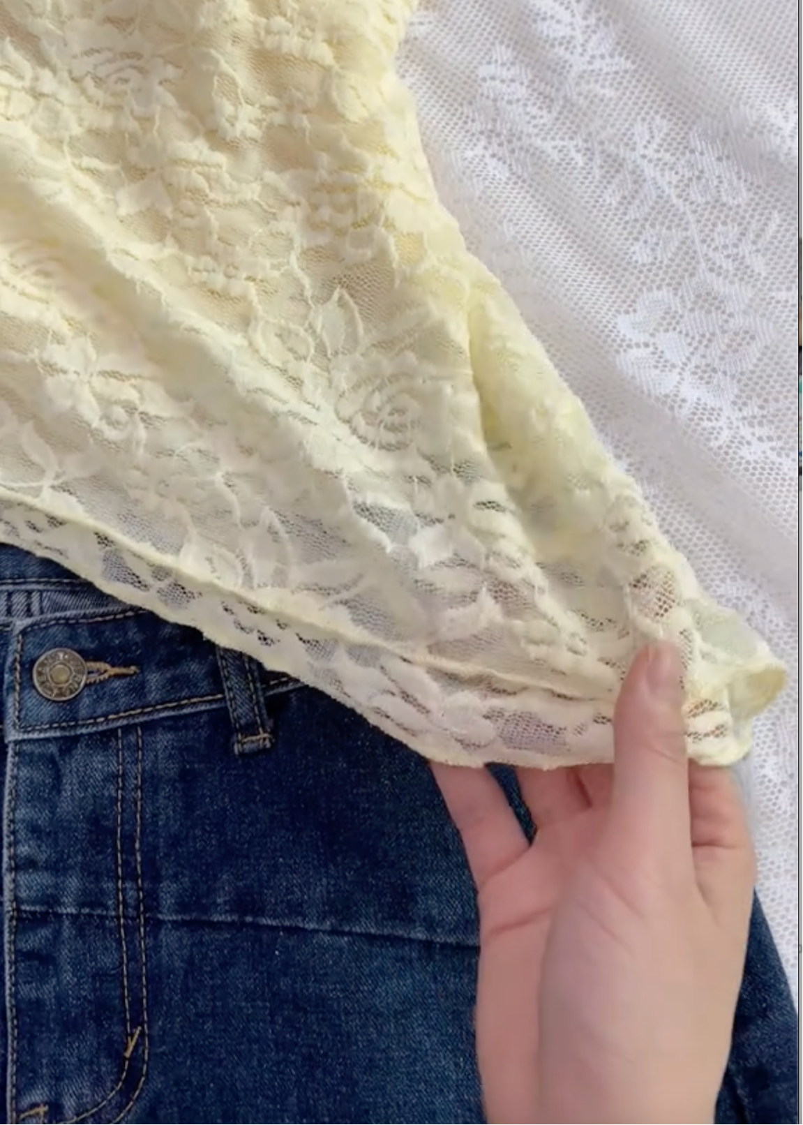 Sloped Neck top