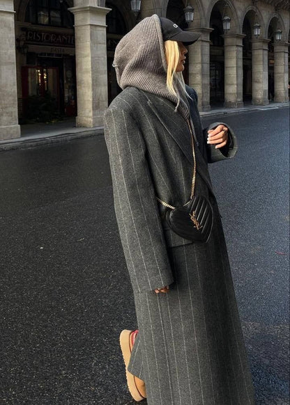 Clava Manteau Rayures